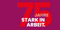 Logo zu 75 Jahre DGB